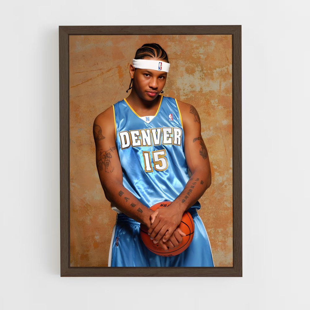 Poster Carmelo anthony – affiche Basketball (vue 5)